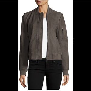 Bagatelle Heritage suede bomber from Neiman Marcus